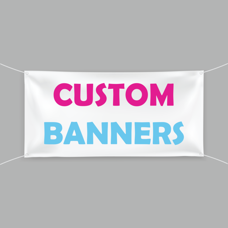 Custom Vinyl Banner 3ft x 3ft