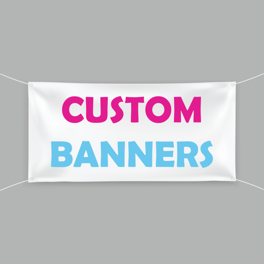 Custom Vinyl Banner 3ft x 3ft